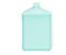 Craftelier - Starres Tablett für Glitter, Embossingpulver und Glitter | Ideal zum Dekorieren von Scrapbooking- und BastelProjekten | EnthältSchraubverschluss | Farbe Türkis - Größe 10,7 x 7 cm