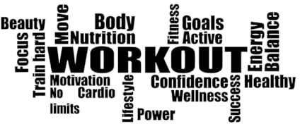Vinilo adhesivo para pared con frases de entrenamiento, decoración del hogar, pegatinas de motivación inspiradoras para deporte y fitness, papel tapiz grande - 72x178 cm