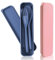 2 Stück Reisebesteck mit Etui, Tragbares Camping Besteckset Wiederverwendbare Plastik Besteck Löffel Messer Gabel Set campingbesteck Bestecksets für Unterwegs, Outdoor, Büro, Schule