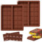 Molde de silicona para chocolate, 2 unidades, antiadherente, para hacer nueces, chocolate