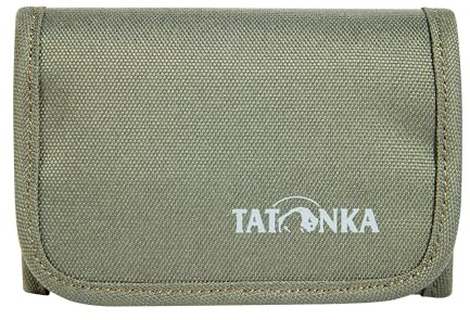 Tatonka Folder RFID Block - Portefeuille avec bloqueur RFID - Certifié TÜV - Olive