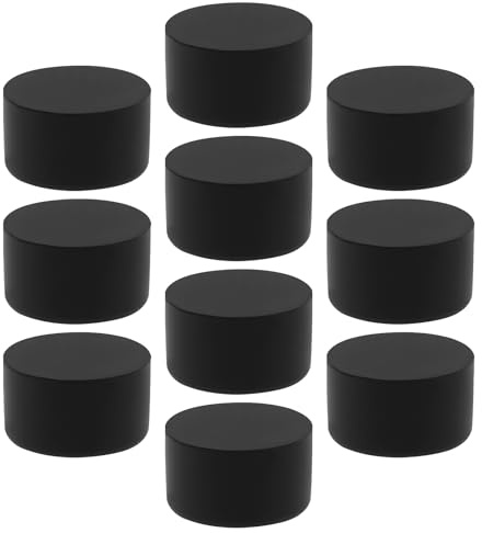 ECSiNG 10 piezas de junta de goma para válvula flotante, pieza de repuesto de diámetro exterior de 10 mm de altura, 5,5 mm, tapón de agujero de goma compatible con válvula de flotador Geberit