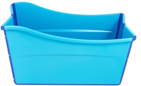 Bañera plegable Bañera plegable para niños y adultos, ahorra espacio, 87 x 46 x 56 cm