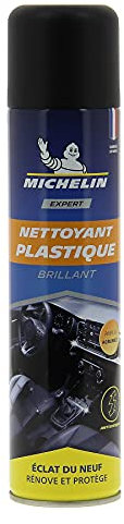 MICHELIN 009464 Expert Nettoyant Brillant Plastiques Voiture, Renove et Protège, Agrumes, 400 ML