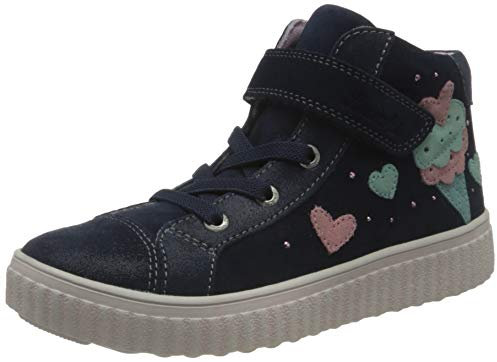 Lurchi Jungen Mädchen Yummy Sneaker, Navy, 28 EU