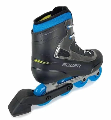 BAUER Rec Inline Skate Coaster Junior + Men, Storlek:JR1 (EU 33), larghezza:R = Regular