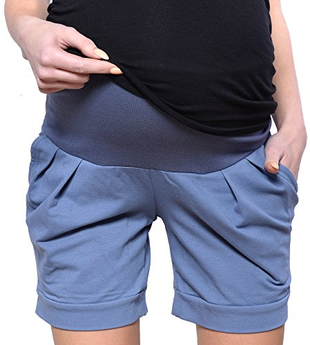 MijaCulture Shorts de Maternidad Cortos/Pantalones de Maternidad para algodón de Verano 1047