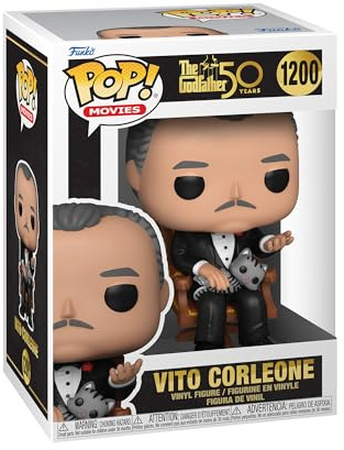 Funko POP! Movies: the Godfather 50th - Vito Corleone - Samlingsbar vinylfigur - Presentidé - Officiell Merchandise - Leksaker för barn och vuxna - Filmfans - Modellfigur för samlare och display