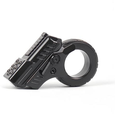 Pistola de juguete de acero inoxidable para adultos que sufren de ansiedad, alivio del estrés, pistola deslizante, juguete de metal para ansiedad y TDAH (negro)