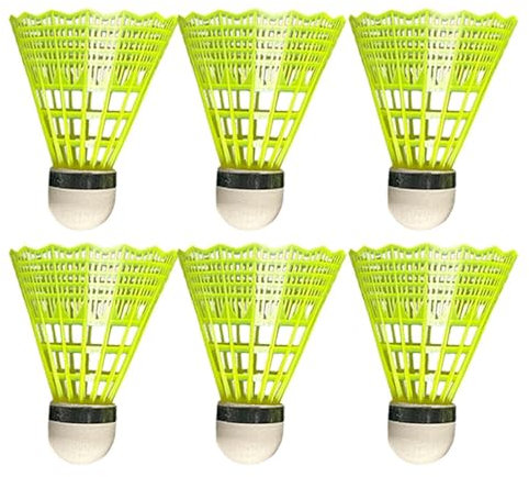 fanelod Badminton-Federbälle, widerstandsfähige Badminton-Federbälle, elastische Badmintonbälle für Badminton-Übungen, professionelle Federbälle für Anfänger oder Indoor- und Outdoor-Sportarten