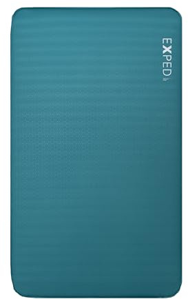 Exped MegaMat Duo Medium - Self Inflating Soft Car Sleeping Mat, 4” Foam Pad, Pump Included
