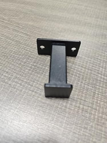 5 Piezas Percha Pareds, Percheros Pared Individuales,Ganchos Percheros de Pared Negro,Gancho Colgadores de Ropa Cuadrados,Ganchos para Colgar Ropa Toallas Baño Armario Dormitorio Garaje