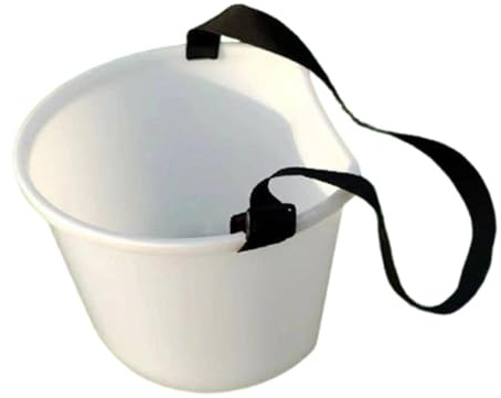 Gralara Cesta para Recoger Frutas con Correa de Hombro Ajustable, Organizador Multifuncional y Compacto para el jardín.