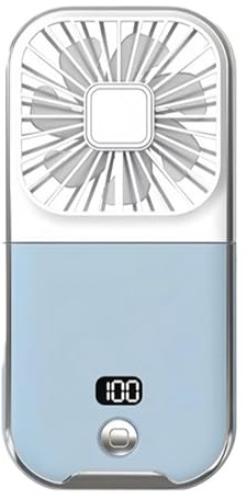 DFrywdgSEY Mini climatiseur ventilateur purificateur Mobile USB charge 3 vitesses(Whiteblue)