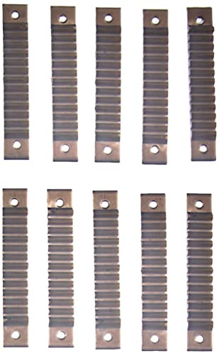 NOCH Kabelhalter, 10 Klemmleisten für Modelleisenbahnen, sorgt für Ordnung unter der Anlage