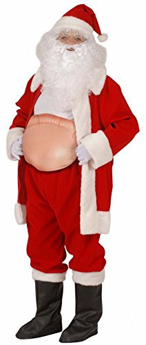 WIDMANN MILANO PARTY FASHION 8543G - Ventre ou bosse gonflable, sorcière, bossu, père Noël, panse de bière, femme enceinte, carnaval, fête à thème, Noël, Halloween