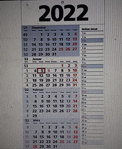 4 Monats-Wandkalender Kombipack 2020 weiß/grau