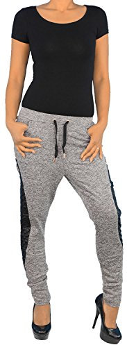 Sotala Damen Aladin Baggy Harem Pump Pumphose Ballon Chino Boyfriend Pluder Hose 1172 S-M