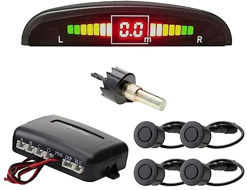 Simoni Racing SPS/2 Sensore di Parcheggio Buzzer, Sistema Radar Automatico Sensori di Parcheggio Posteriori, Rilevamento della Distanza, Sensore Avviso di Parcheggio per Auto