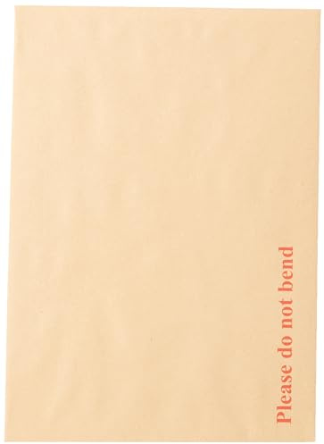 Blake Purely Packaging C4 (A4) 324 x 229 mm Board Back Pocket Peel & Seal Envelopes (13935) Manilla - Pack of 125