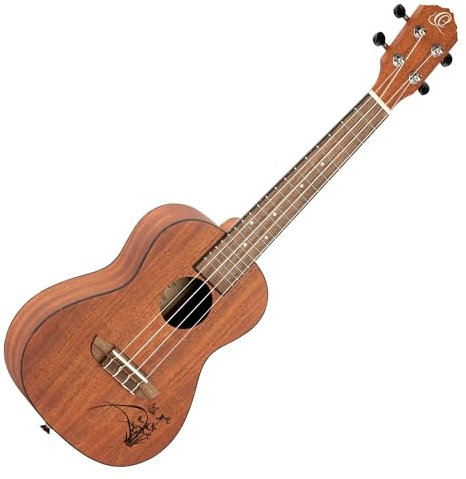 Ortega Guitars Konzert Ukulele Akustisch – Bonfire Series – Sapele, Natur (RU5MM)