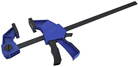 Faithfull FAIBCS12200 Heavy Duty Bar Clamp (300 mm, 12 Inch Capacity) and Spreader (560 mm, 22 Inch Capacity) 230 kg Clamping Force