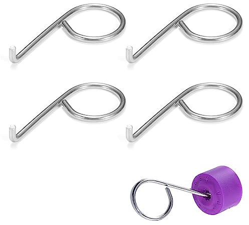Outil De Démontage Cache-écrous De Roues, Outils De Remplacement des Cache-Boulons De Pneus, 4 Pcs Outil Demontage pour Couvre-écrous, Outil De Démontage De Capuchon, Outil Demontage Couvre-écrous