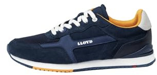 LLOYD Herren Schnürschuhe EGILIO, Männer Low-Top Sneaker, lose Einlage,Schnuerschuhe,Schnuerer,straßenschuhe,Strassenschuhe, Jeans, 44 EU / 9.5 UK