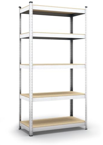 SMART REGALY – hyllor- Antal hyllor: 5–180 x 75 x 40 cm – hyllans lastkapacitet 175 kg – hyllor – förvaringshylla