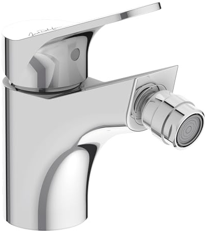 JACOB DELAFON Grifo monomando de bidé Montaje fácil y rápido Con sujeción para cadenilla Ahorro de agua Color Cromo BRIVE E75764-CP