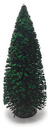 Acan Tradineur - Abeto Decorativo 19 x 8 cm, árbol de Navidad Artificial en Miniatura para Mesa, repisa, Ventana, decoración del hogar navideña