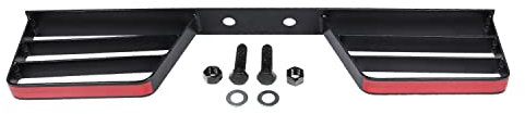 Heavy duty towstep towbar mounted double rear step van 4x4 in Black,included bolts