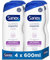 Sanex Cuidado Experto Pro Hydrate Gel de Ducha, Pack 4 Uds x 600ml, Fórmula con Prebiótico Natural, Hidrata Profundamente la Piel, 12H Hidratación, 0% Sulfatos, para Piel Muy Seca