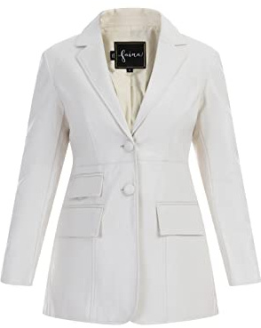 nascita damblazer av konstläder 29026788-NA03, kräm, XS, kräm, XS