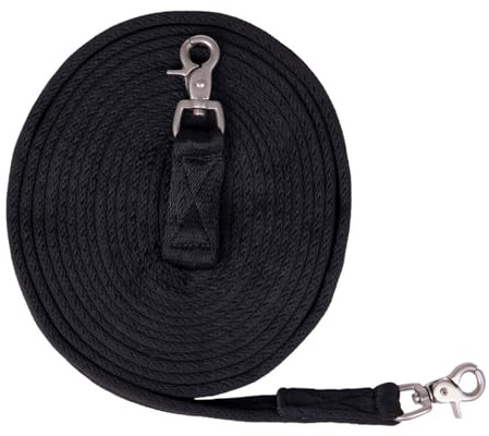 QHP Rênes longues (8 m, noir)