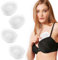 HENGBIRD Bikini Push Up Einlagen, 2 Paare Atmungsaktive BH Polster Einlagen BH-Einlagen Push-up Einlagen Bikini BH Pads, Verschiedene Stärken Silikon Einlagen BH für eine Vielzahl von BHS