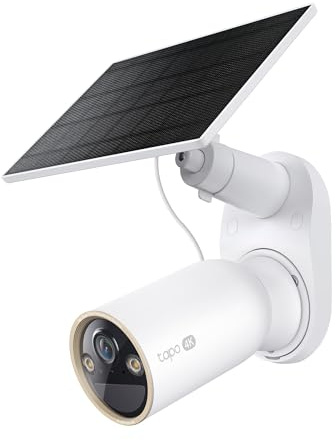 Tapo MagCam 4K Outdoor Wireless Security Camera – Battery Power with Solar Charging, Magnetic Mount, Person/Vehicle Detection, Subscription-Free Local or Optional Cloud, Works with Alexa, C460 KIT