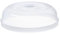 GastroMax Clear Microwave Cover for Food 25cm Wide w/ Air Vent - BPA Free Plastic Food Safe Microwave Oven Plate Cover - Dishwasher Safe Microwave Food Cover Max 100 Degrees Celsius Heat Resistance