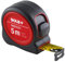 SOLA PROTECT - Bandmaß 5m / 25mm - robustes Rollbandmaß mit Gürtelclip - Stahlband, gelb lackiert mit mm Skala - Genauigkeitsklasse II - Rollmeter mit beweglichem Endhaken - Länge 3m, 5m, 8m