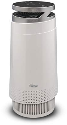 bimar PA98 Purificatore Aria WiFi con Filtro HEPA Alta Filtrazione a Carboni Attivi. Purificatore Aria Elimina Odori, Allergie, Pollini, Fumo per Casa o Ufficio. Controllo vocale