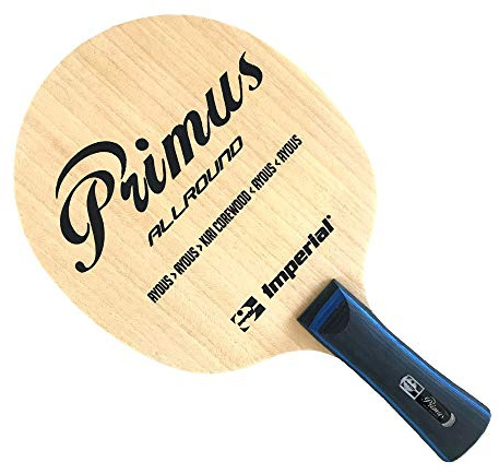 Imperial Primus Junior Allround | Tamburelli da tennis tavolo per giovani | Peso ridotto e manico sottile | Strati di ayous con nucleo in kiri | Competizione, tempo libero e hobby