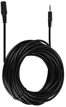 Cable de Audio Estéreo de Alta Fidelidad Jack de 3,5 Mm Cable Auxiliar Macho A Hembra Cable de Extensión de Audio Con Sonido Estéreo de Alta Fidelidad para Auriculares de Teléfono Inteligente(10m)