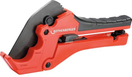 Rothenberger Plastic Pipe Cutter Shears Rocut 42 Twin Cut 6-42mm PTFE Coated Blade
