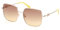 GUESS Unisex GU7906-H Sonnenbrille, Gold, 58