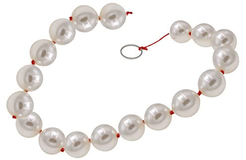 JXszxbt 9 Größen Analkugeln Anal Kette Analperlen Anal Beads G-Punkt Stimulation Masturbator Buttplug Vaginal Stimulator Anal Sex Spielzeug Für Frauen Männer und Homosexuell