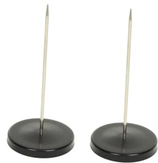 CANIGHT Zubehör Bürozubehör Rechnungshalter Gerade Stange Für Schreibtisch Scheckspindelhalter Quittungen Schecks