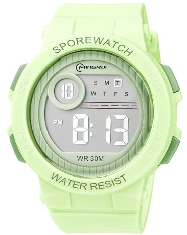 OFFCUP Orologio Digitale per Bambini, Cartoni Waterproof, orologio per bambini, Orologio da Polso Sportivo Multifunzionale, con sveglia e cronometro per bambine e bambini dai 5 ai 12 anni.
