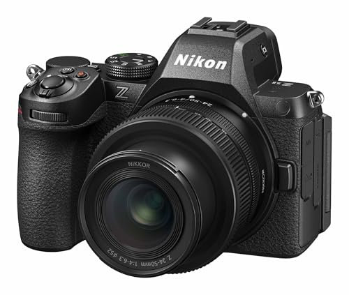 Nikon KIT Z 5II + Z 24/50mm f/4-6,3, Appareil Photo Numérique Hybride Plein Format (24,5 MP, 4K/30p, Rafale 14 i/s en RAW ou 30 i/s en JPEG, stabilisation du capteur sur 5 Axes, Double Slots SD