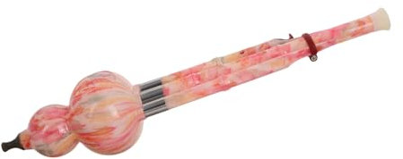 Garneck Hulusi-Musikinstrument Flöte Anfänger Blasinstrument c-Taste ethnischer Wind Kürbis Musikinstrument Blasinstrumente für Erwachsene chinesisches Instrument Holzblassinstrument Harz