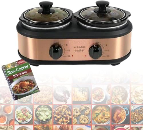 BNCXMO Ligera de Olla de cocción Lenta Liviana